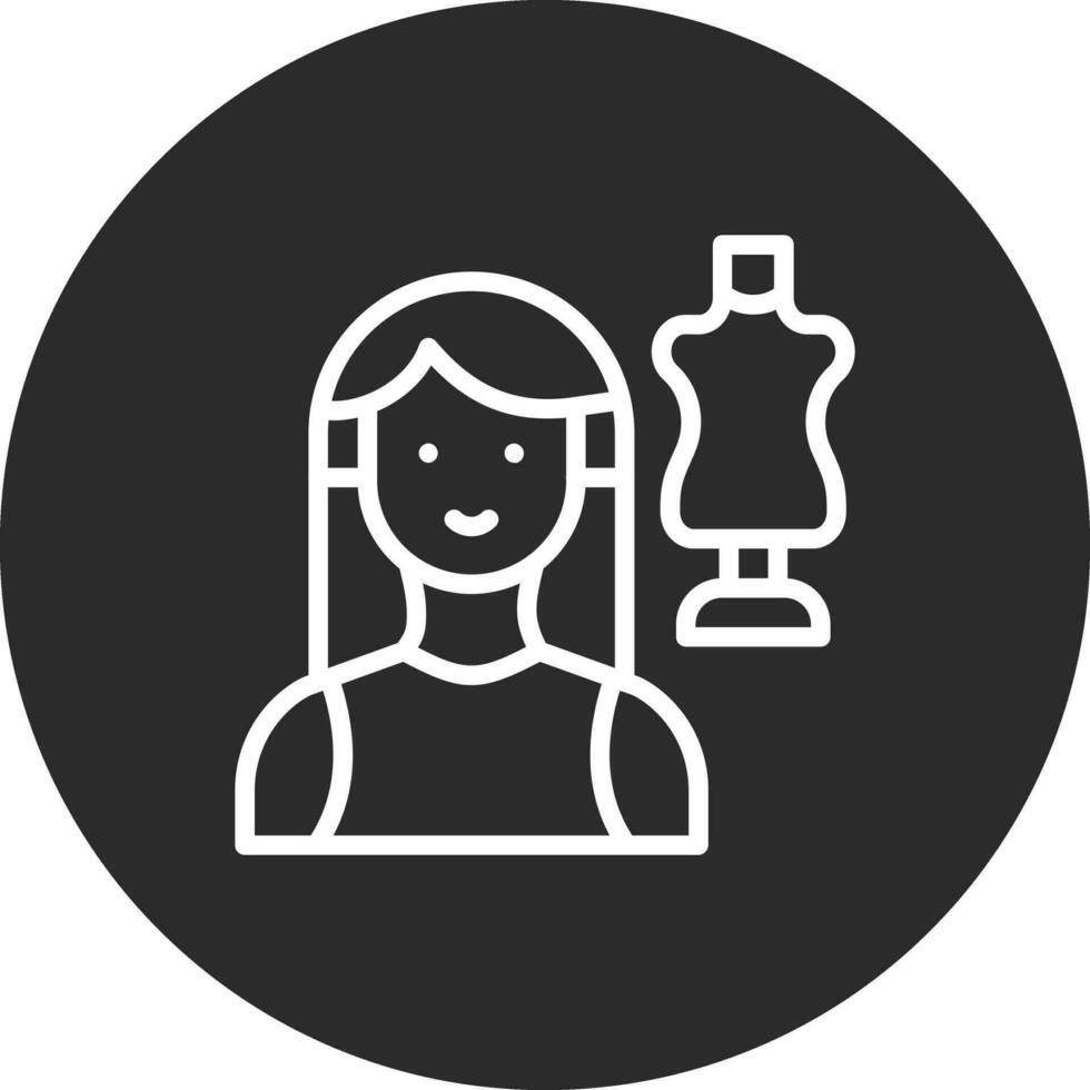 Fashion Designer Vector Icon