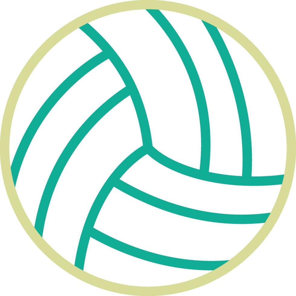 icono de vector de voleibol