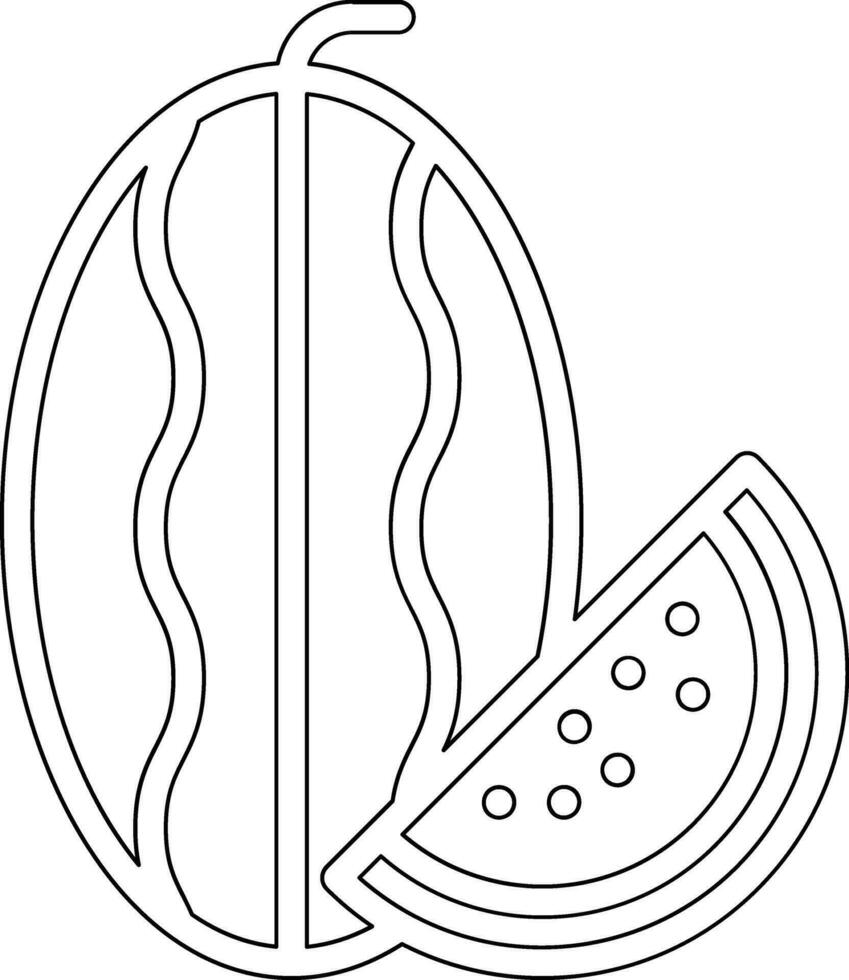Watermelon Vector Icon