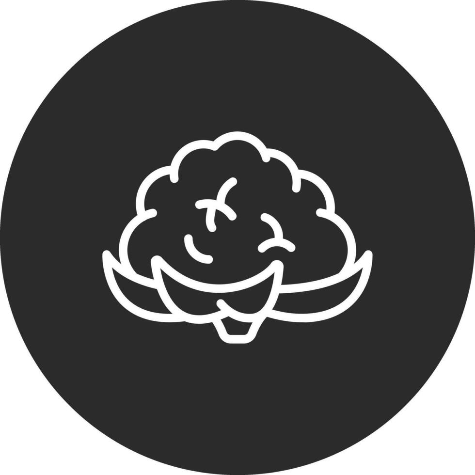 Cauliflower Vector Icon