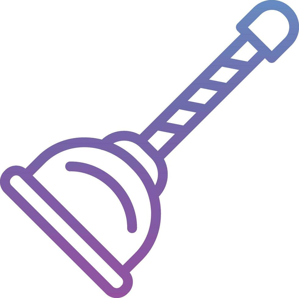 Plunger Vector Icon