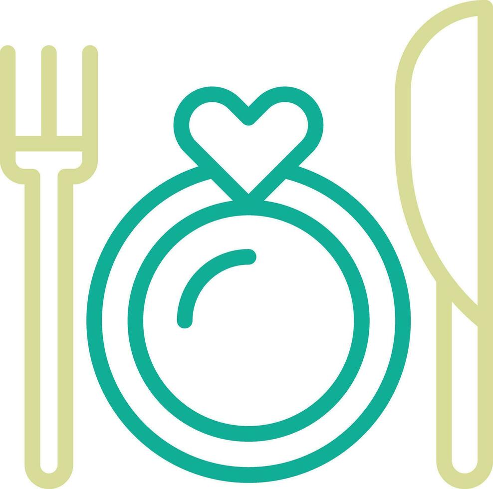 Dinner Vector Icon