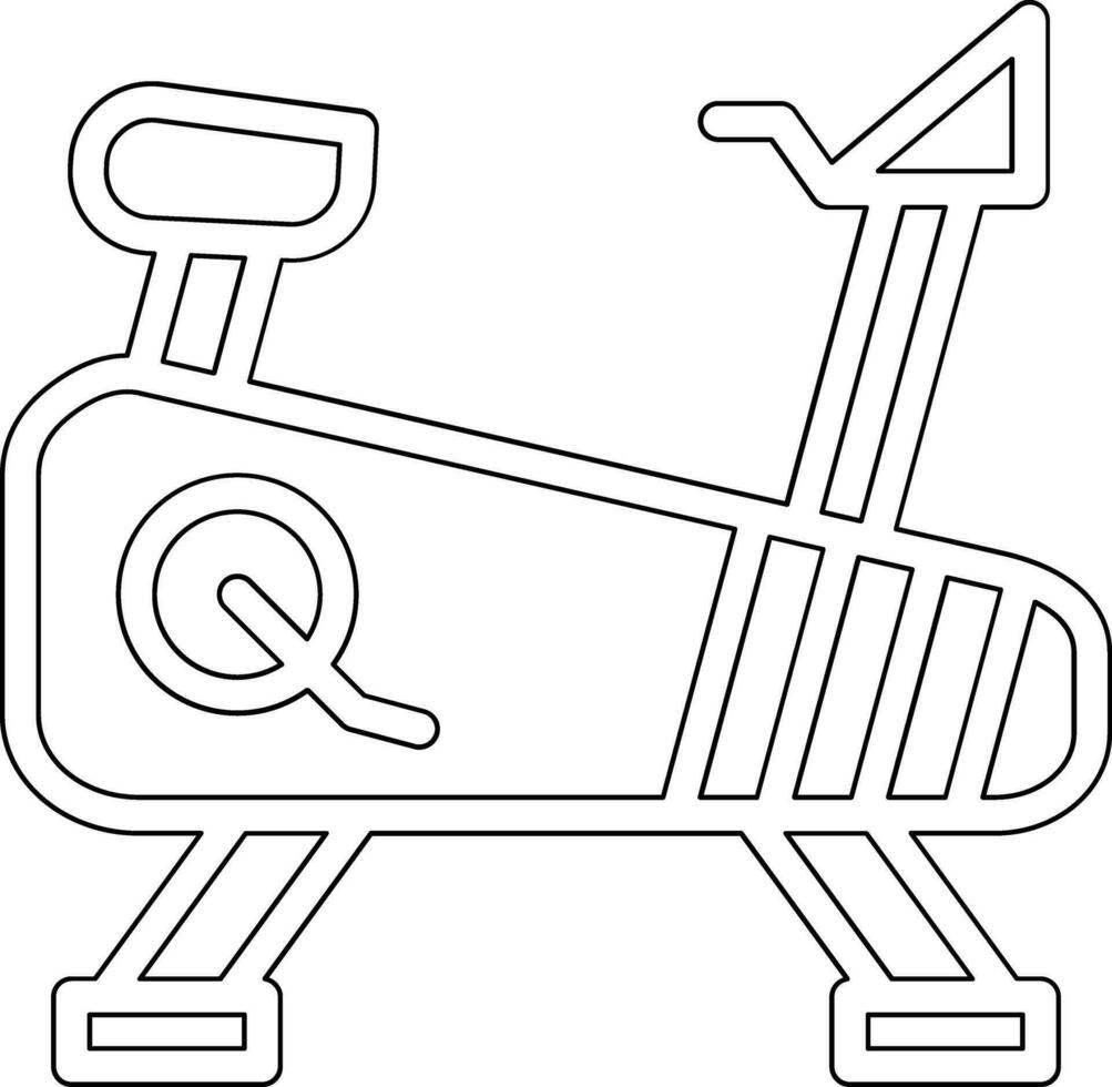 papelería bicicleta vector icono