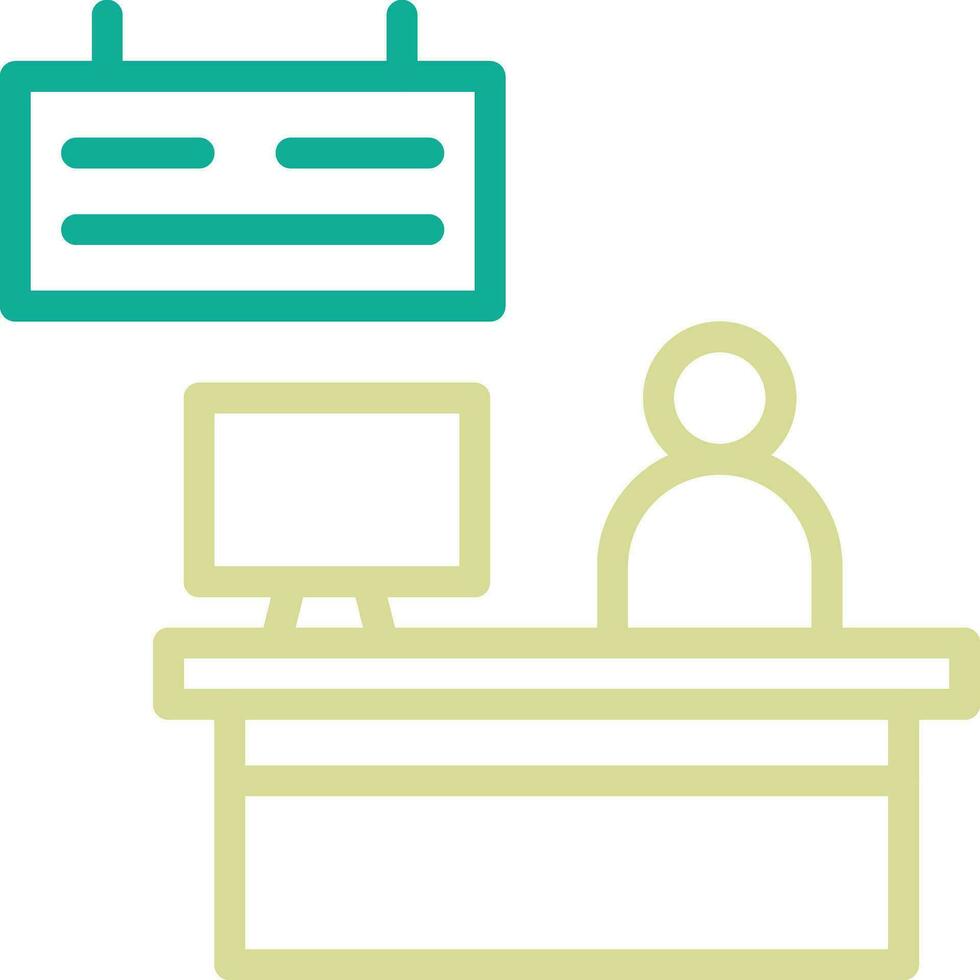Flight Check In Vector Icon