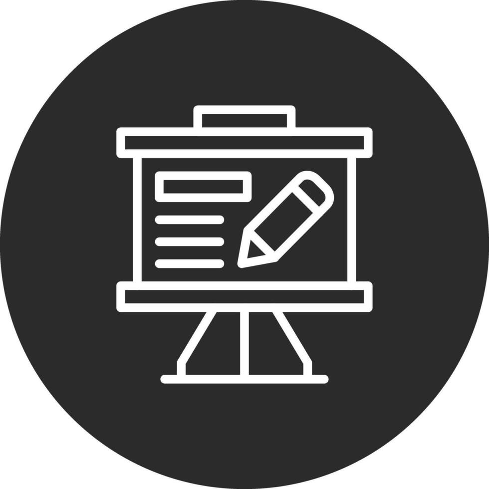 Whiteboard Vector Icon