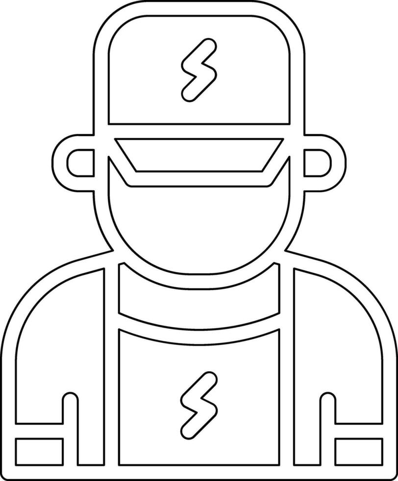 Electrician Vector Icon