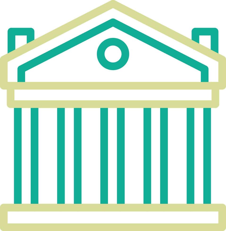 Parthenon Vector Icon