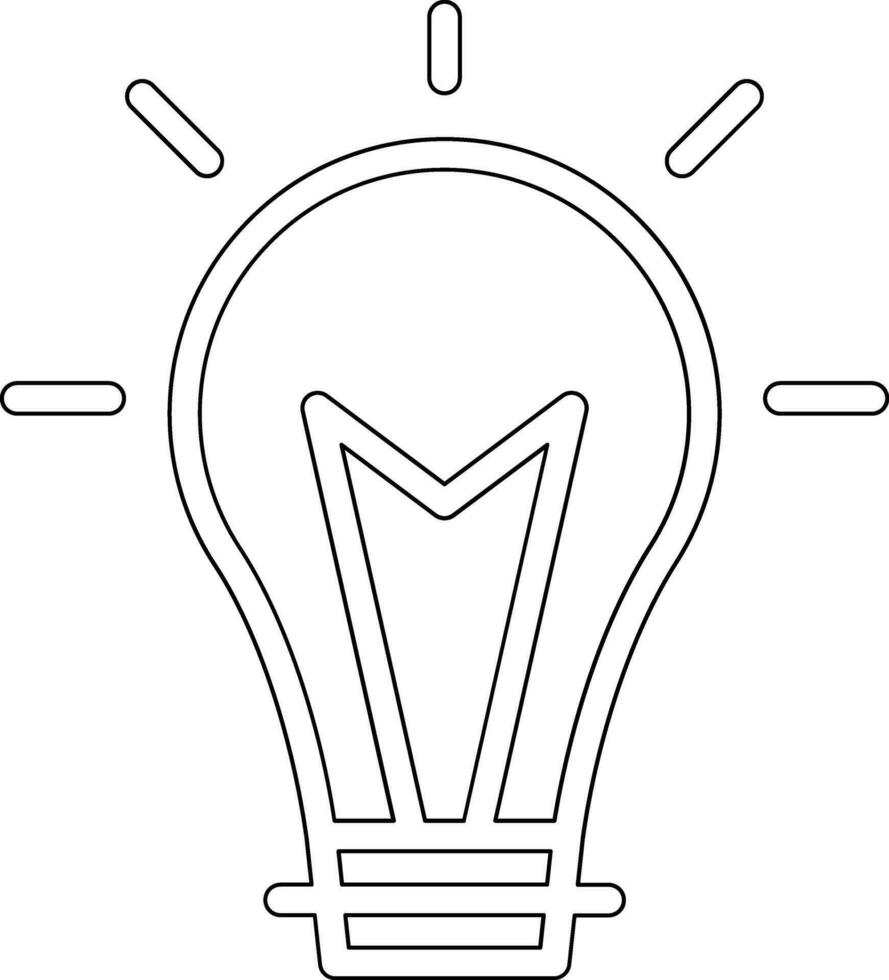 icono de vector de idea