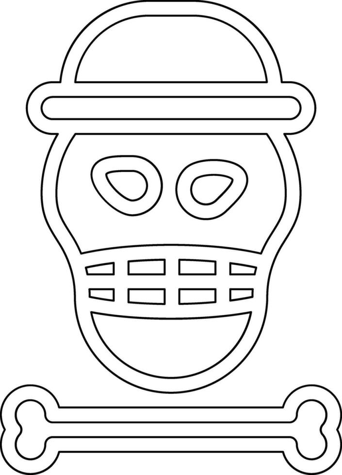 Pirate Monkey Vector Icon