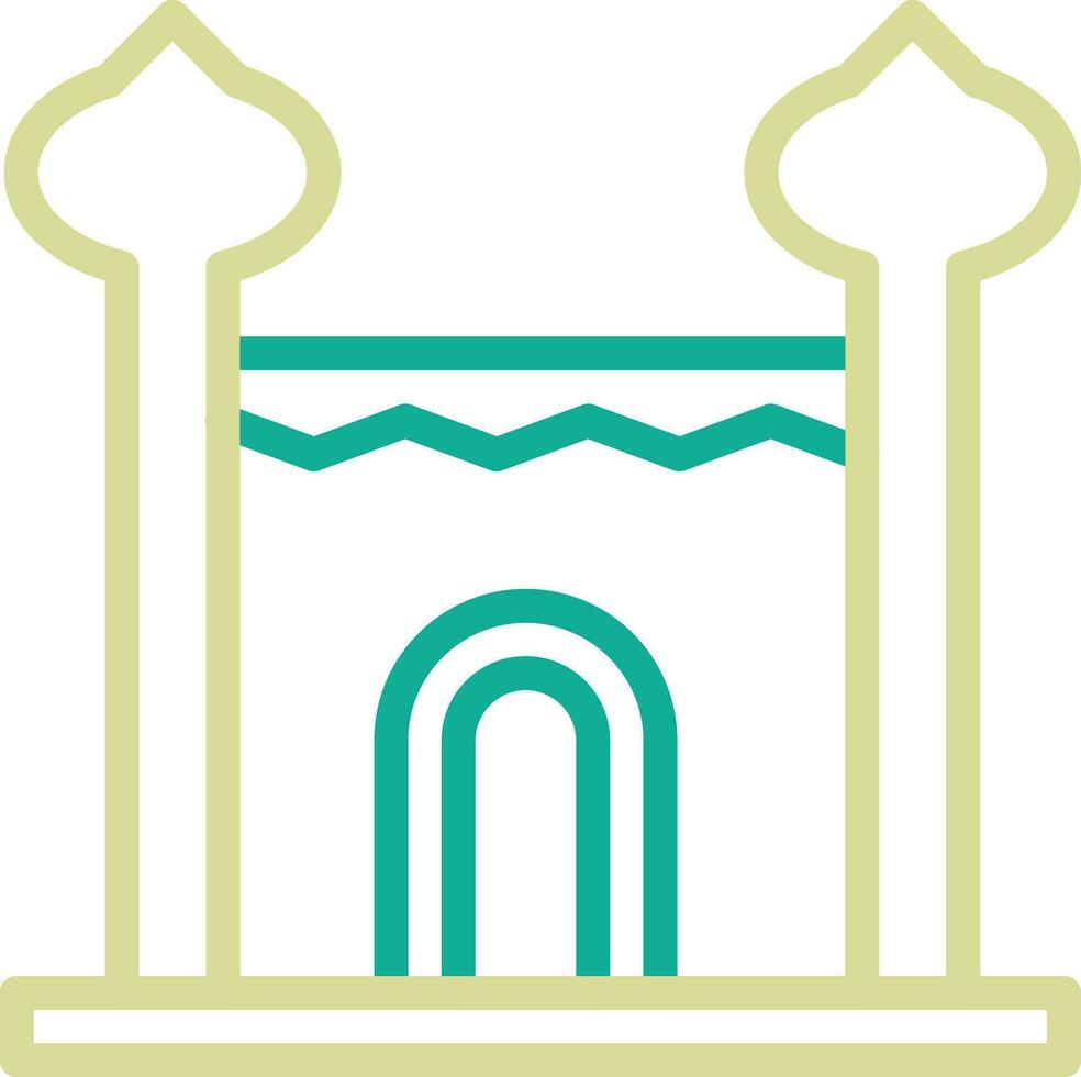 Dubai Gate Vector Icon