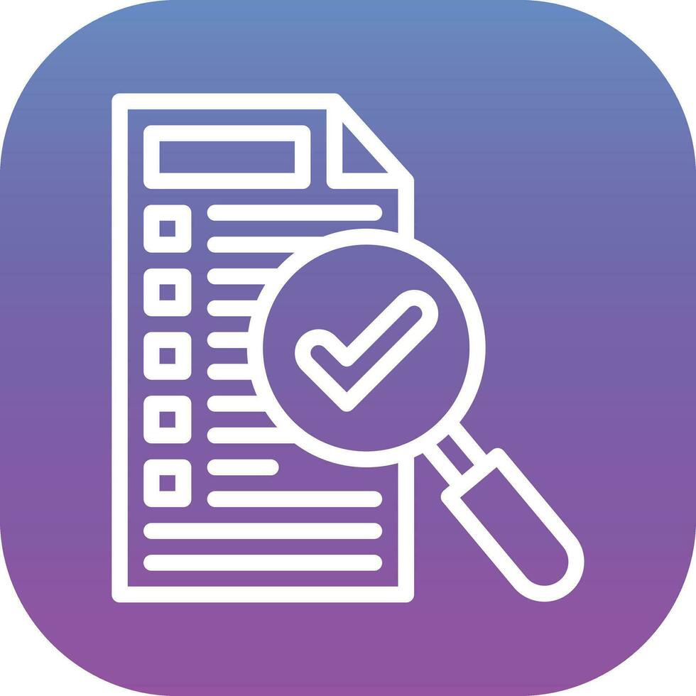 Seo Checklist Vector Icon