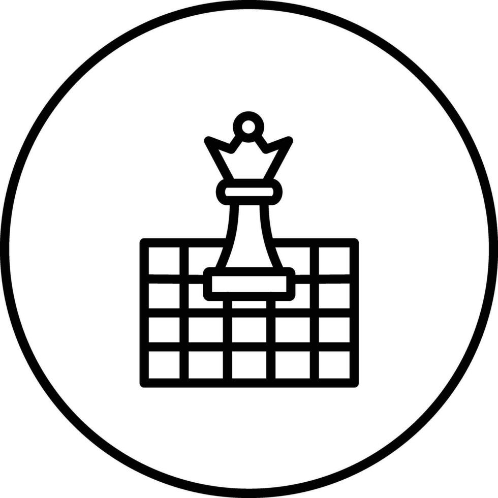 Chess Game Vector Icon