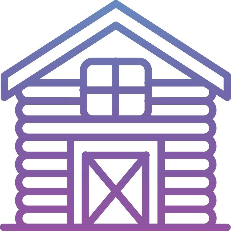 Cabin Vector Icon