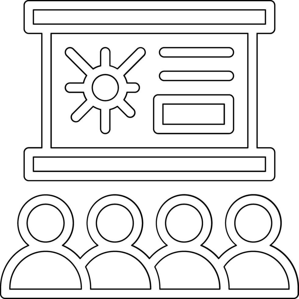 Chemistry Seminar Vector Icon