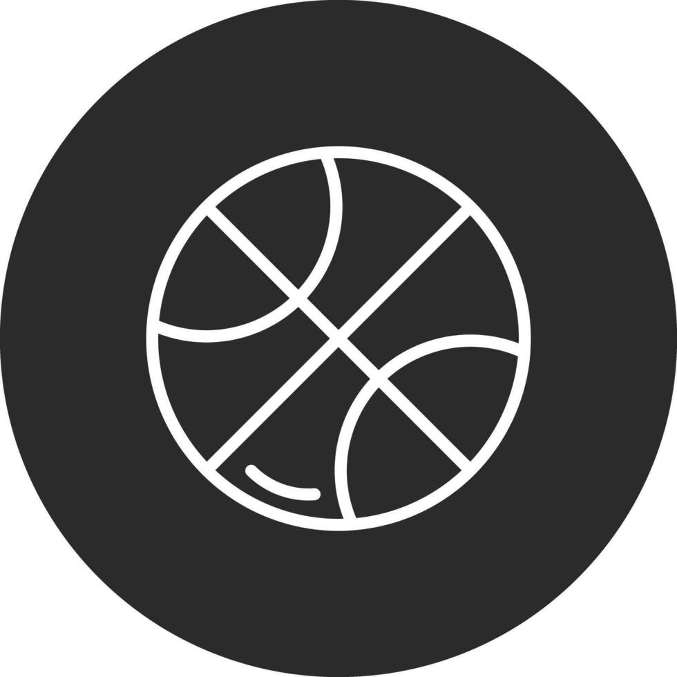 icono de vector de baloncesto