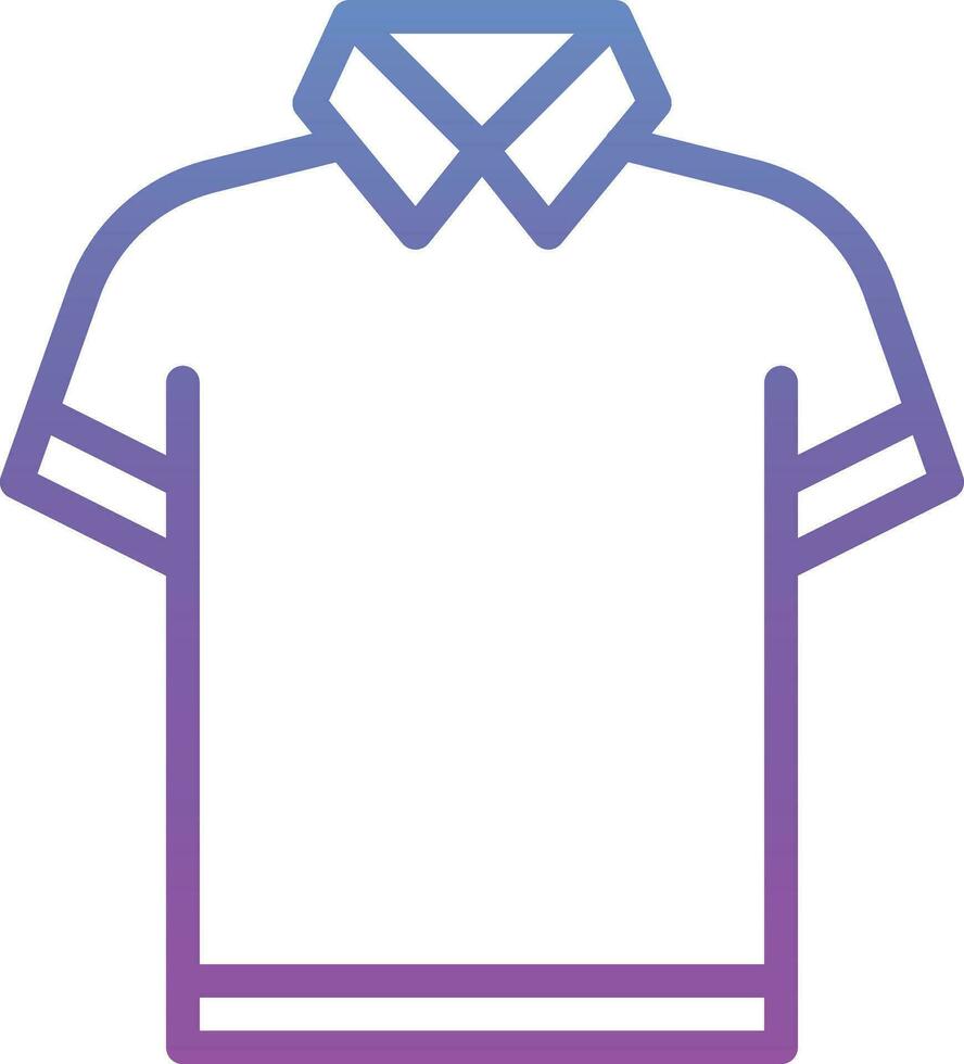 Polo Shirt Vector Icon