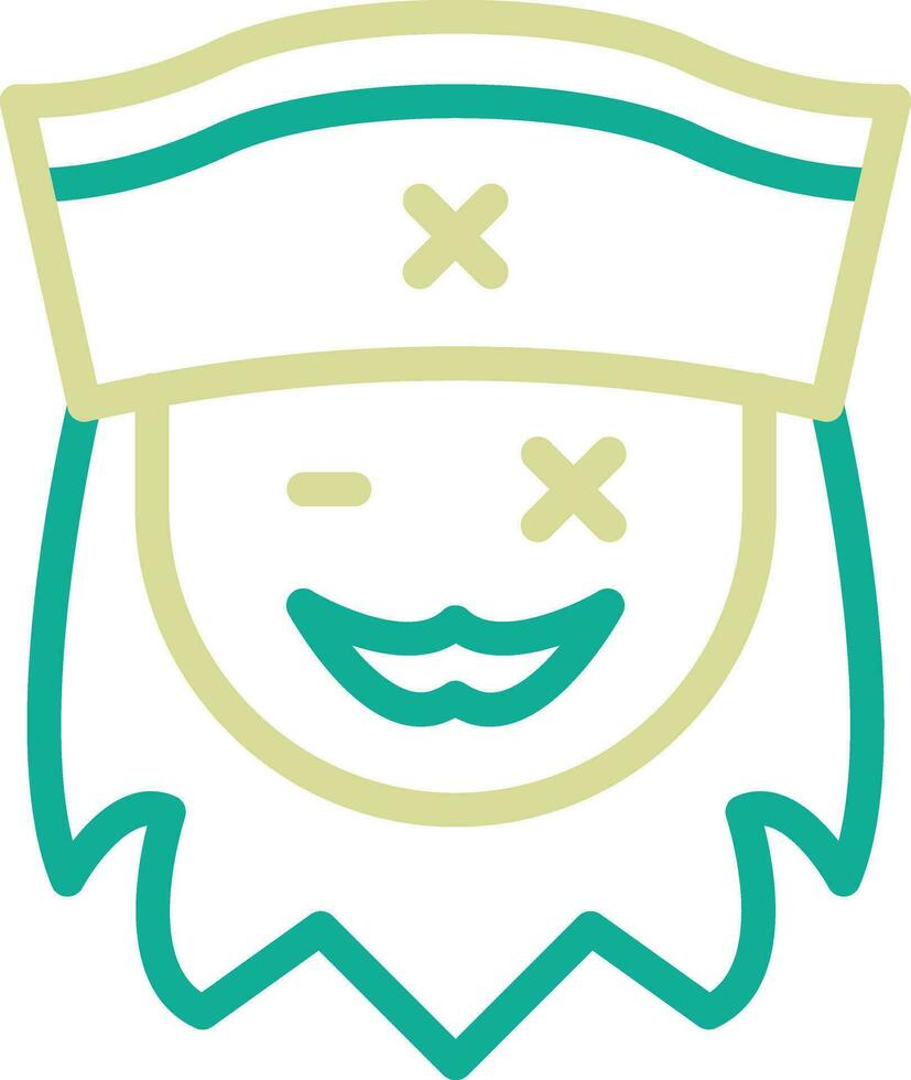 Pirate Beard Vector Icon