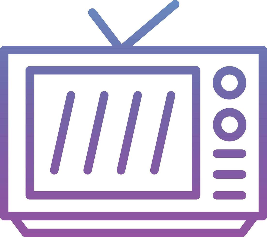 icono de vector de television