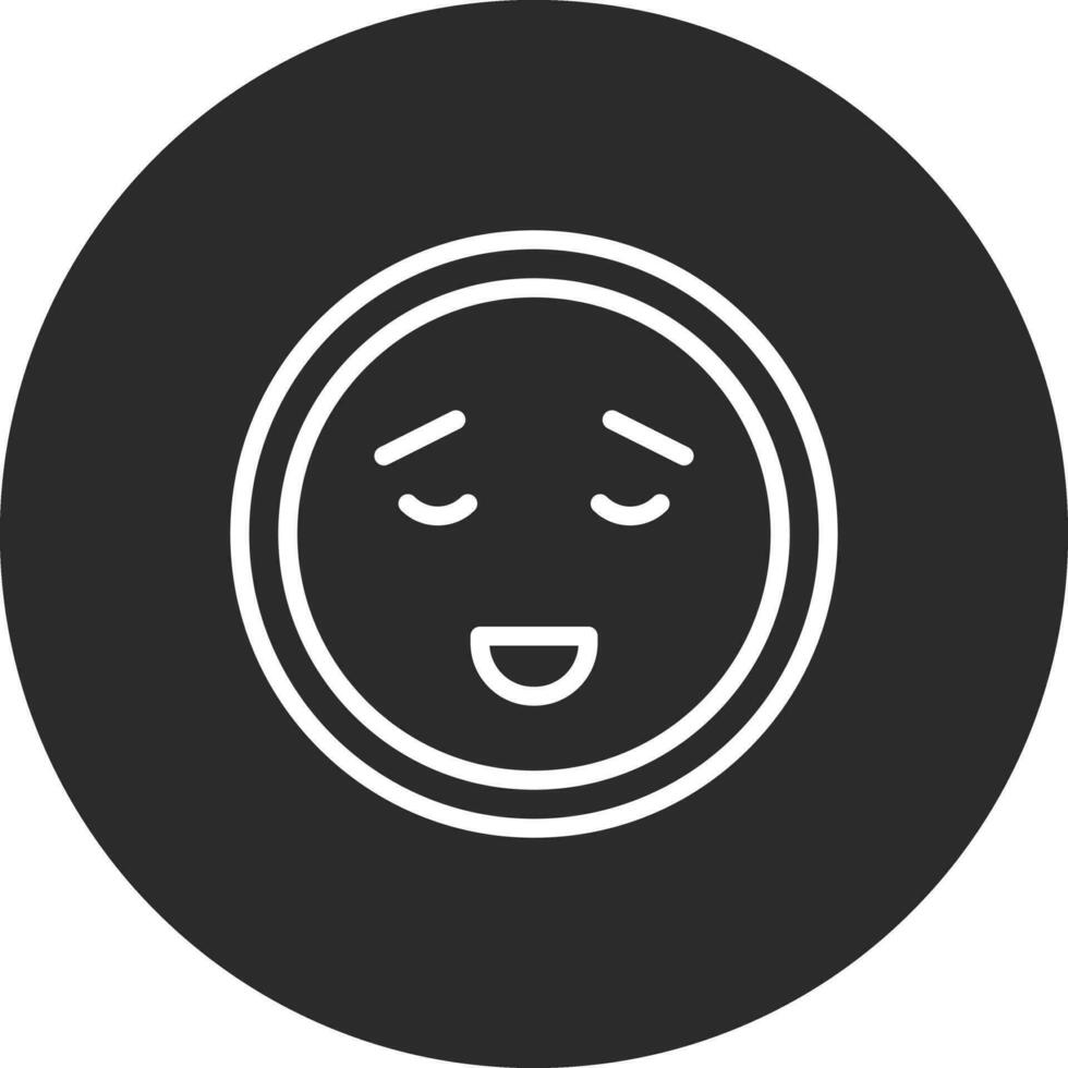 Calm Emotion Vector Icon