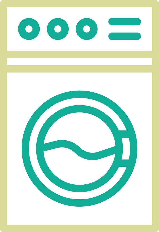 Washing Machine Vector Icon