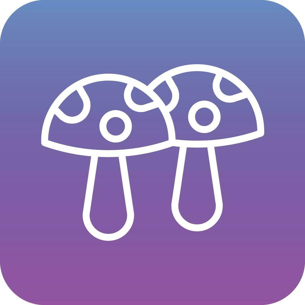 Mushroom Vector Icon