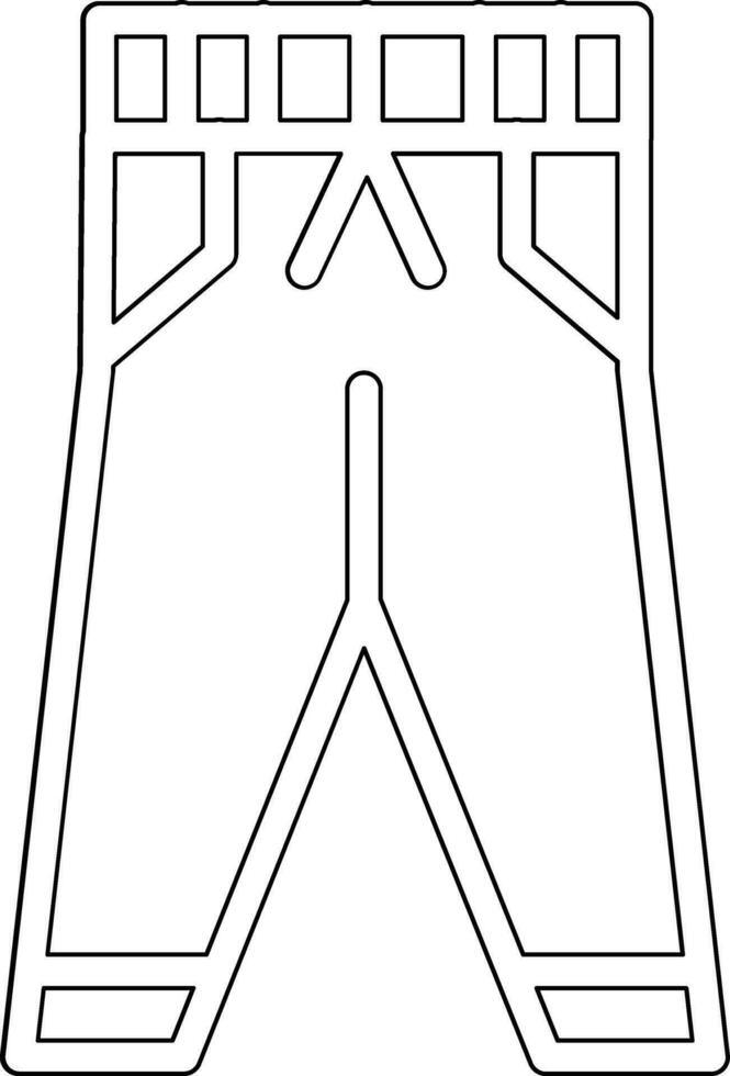 Business Trousers Vector Icon