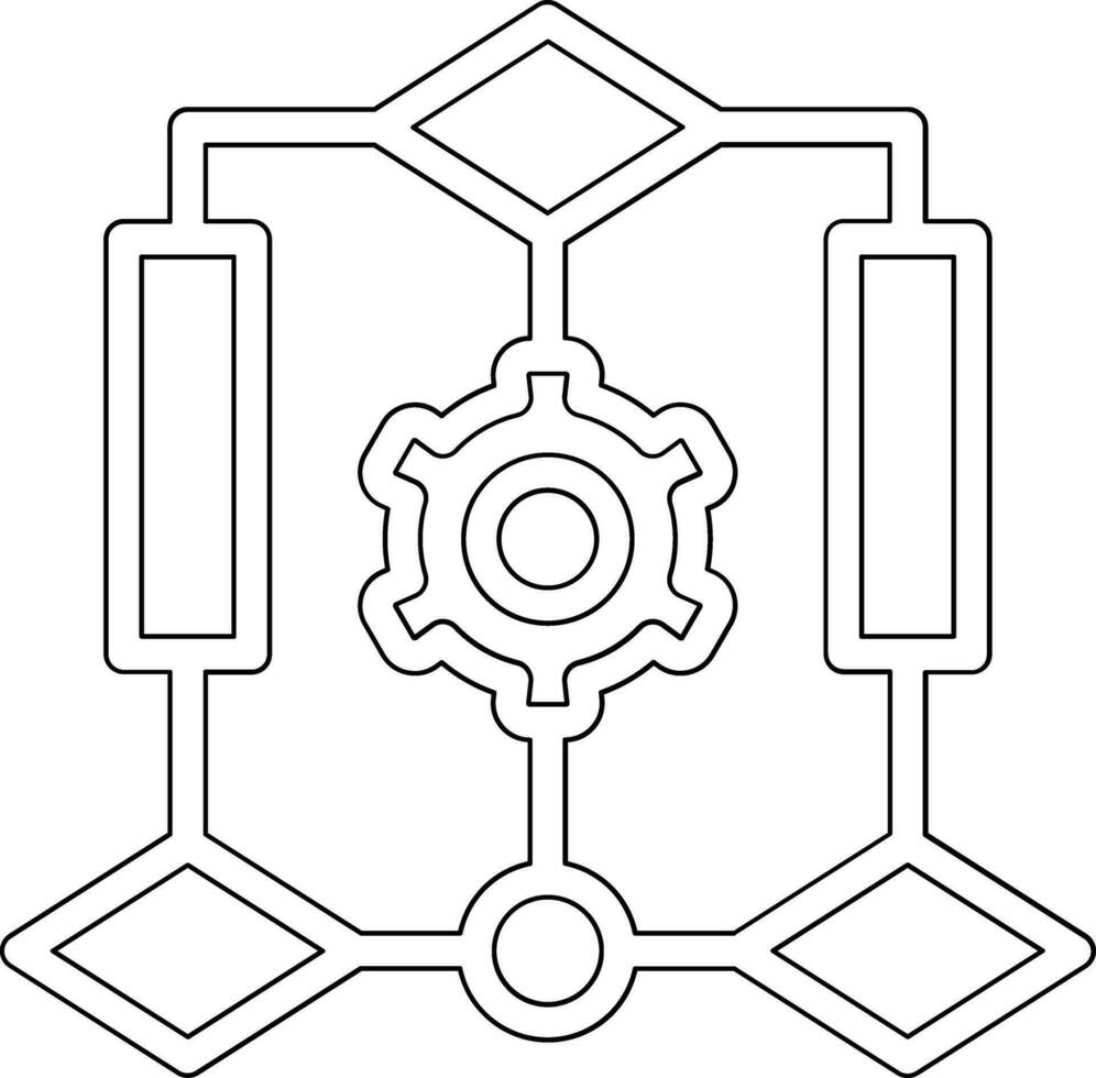 Design Algorithm Vector Icon