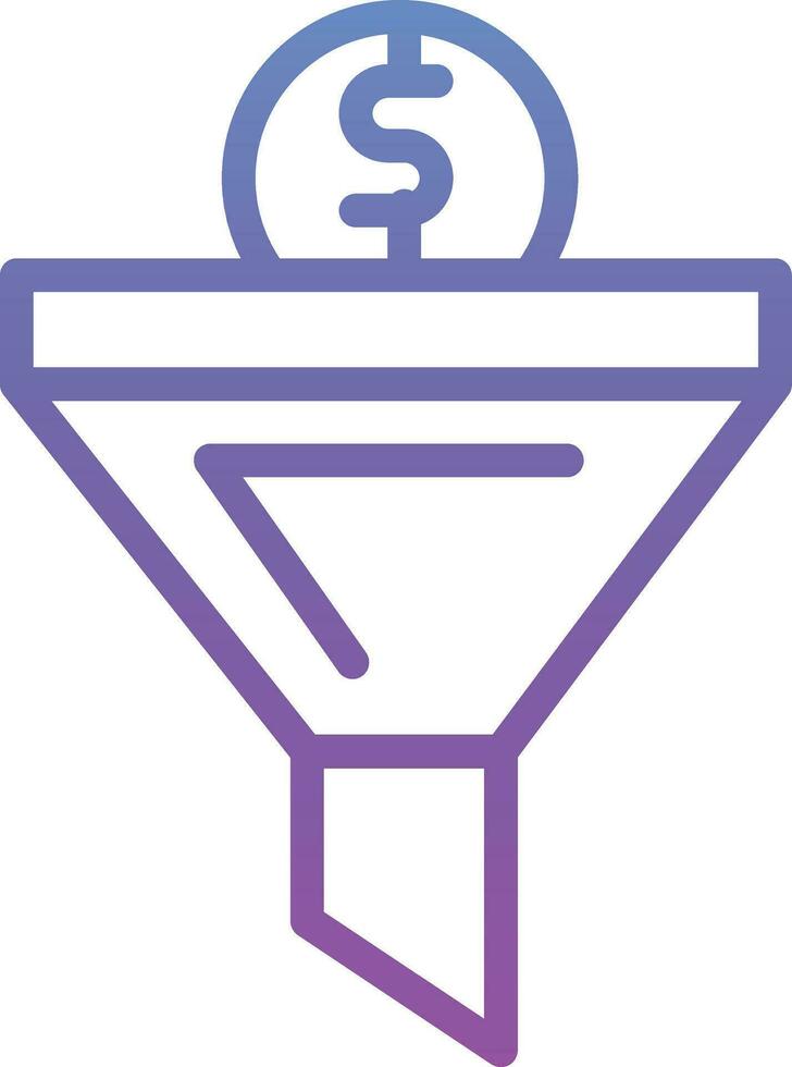 Sale Funnel Vector Icon