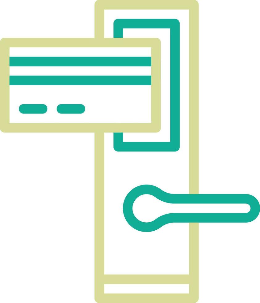 Smart Keycard Vector Icon