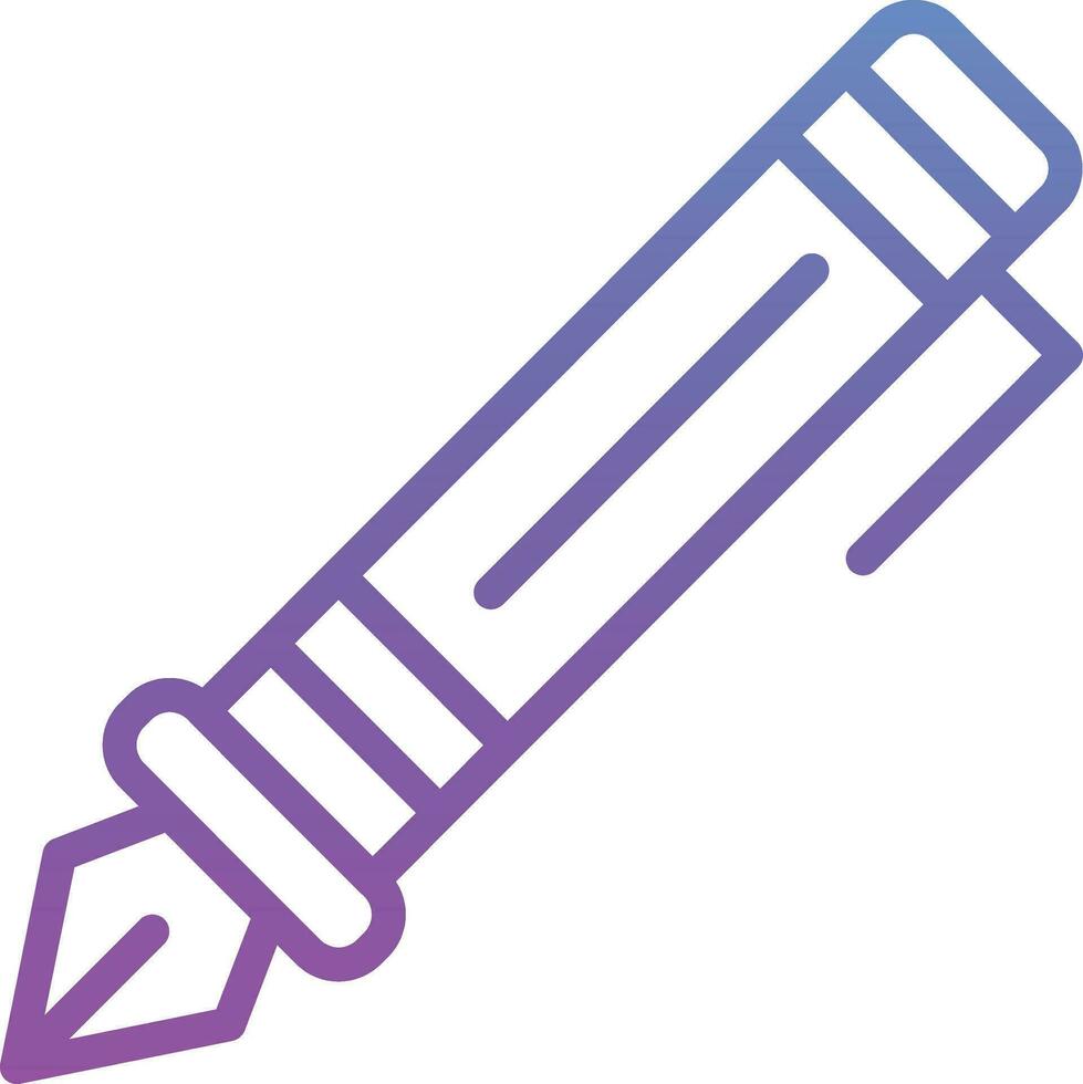 Fountain Pen Vector Icon