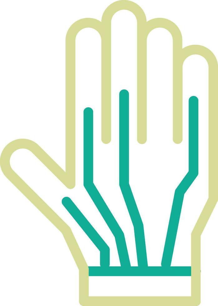 Wired Gloves Vector Icon