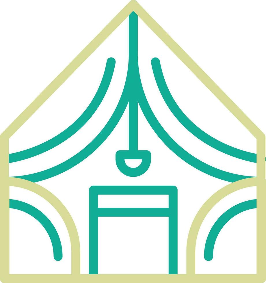Luxury Camp Vector Icon