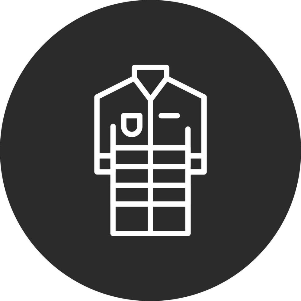 Firefighter Jacket Vector Icon