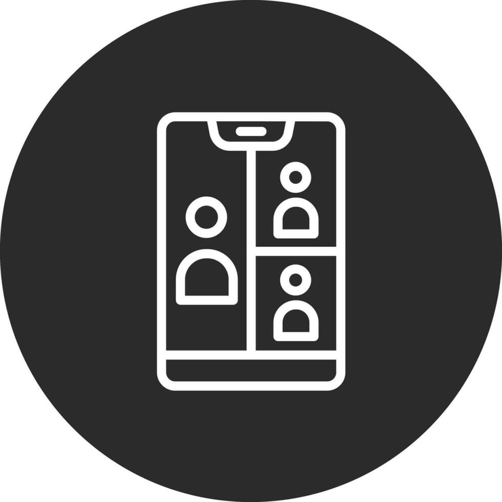 Online Meeting Vector Icon