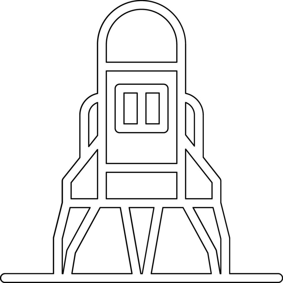 Lander Vector Icon