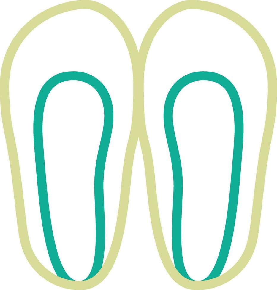 Flat Shoes Vector Icon