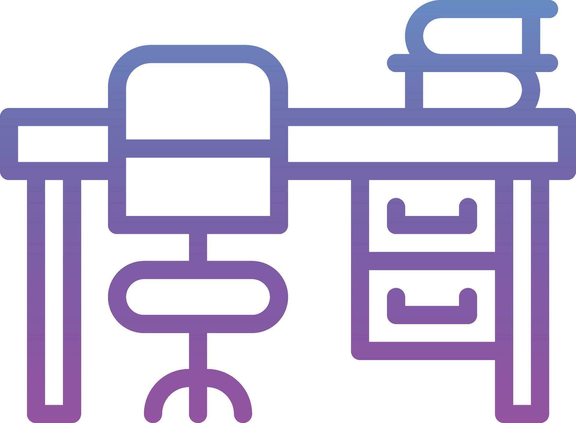 Study Table Vector Icon 37058907 Vector Art at Vecteezy
