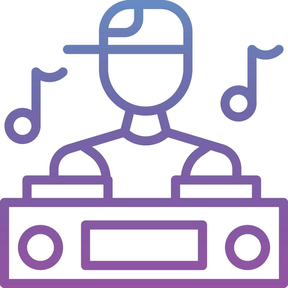 DJ Vector Icon