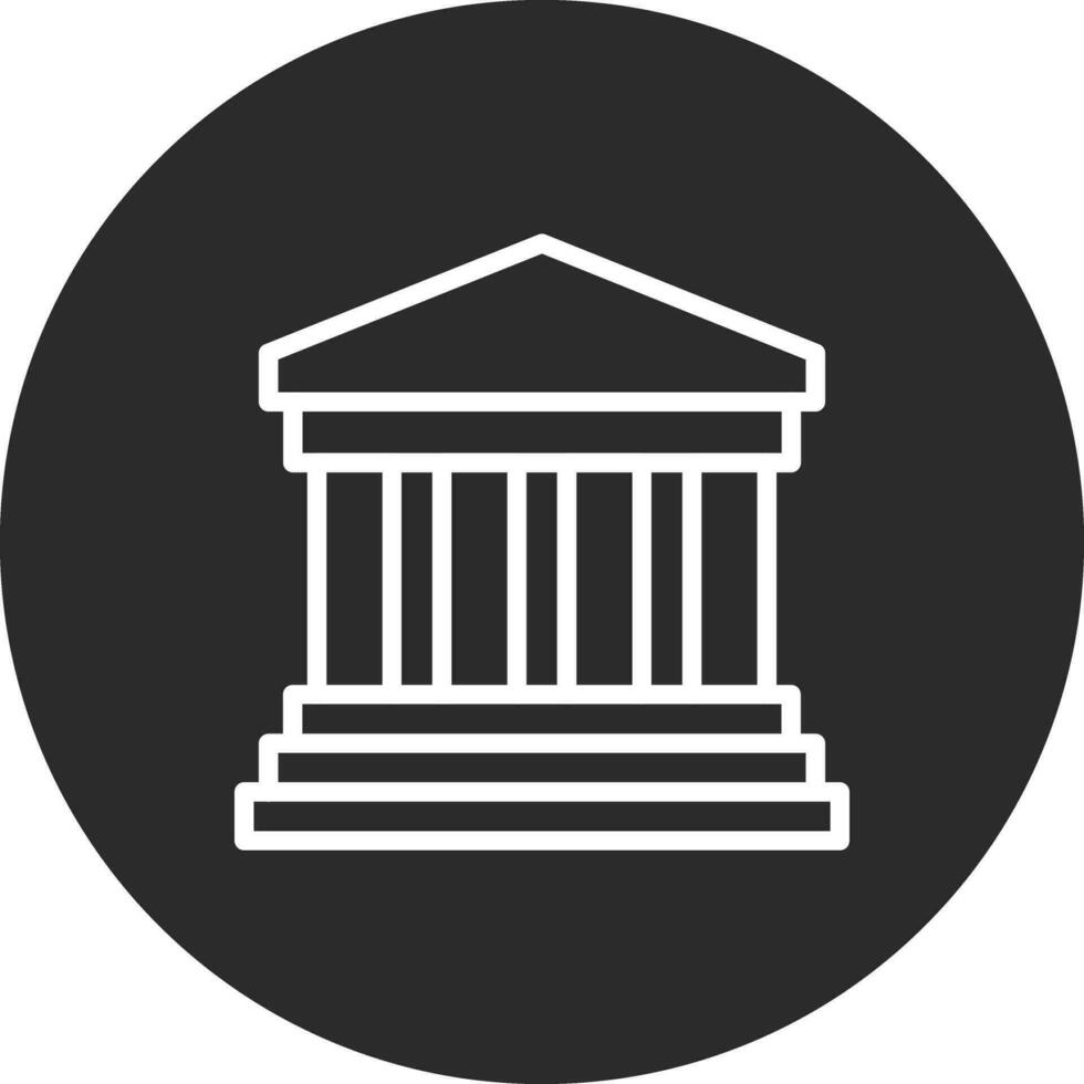 Greek Temple Vector Icon