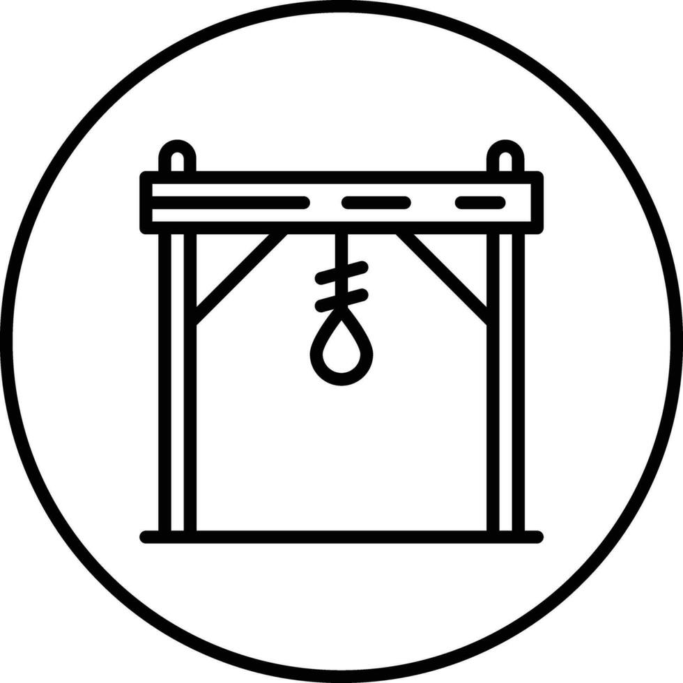 Gibbet Vector Icon