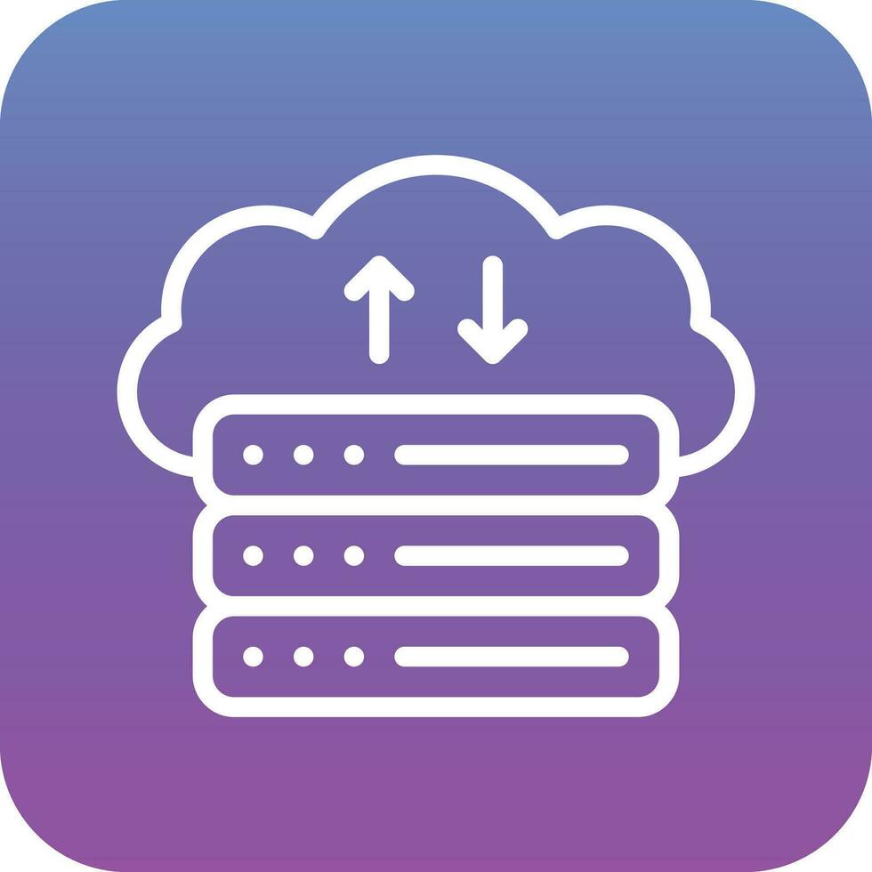 Web Hosting Vector Icon