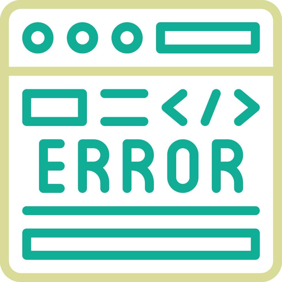 Code Error Vector Icon