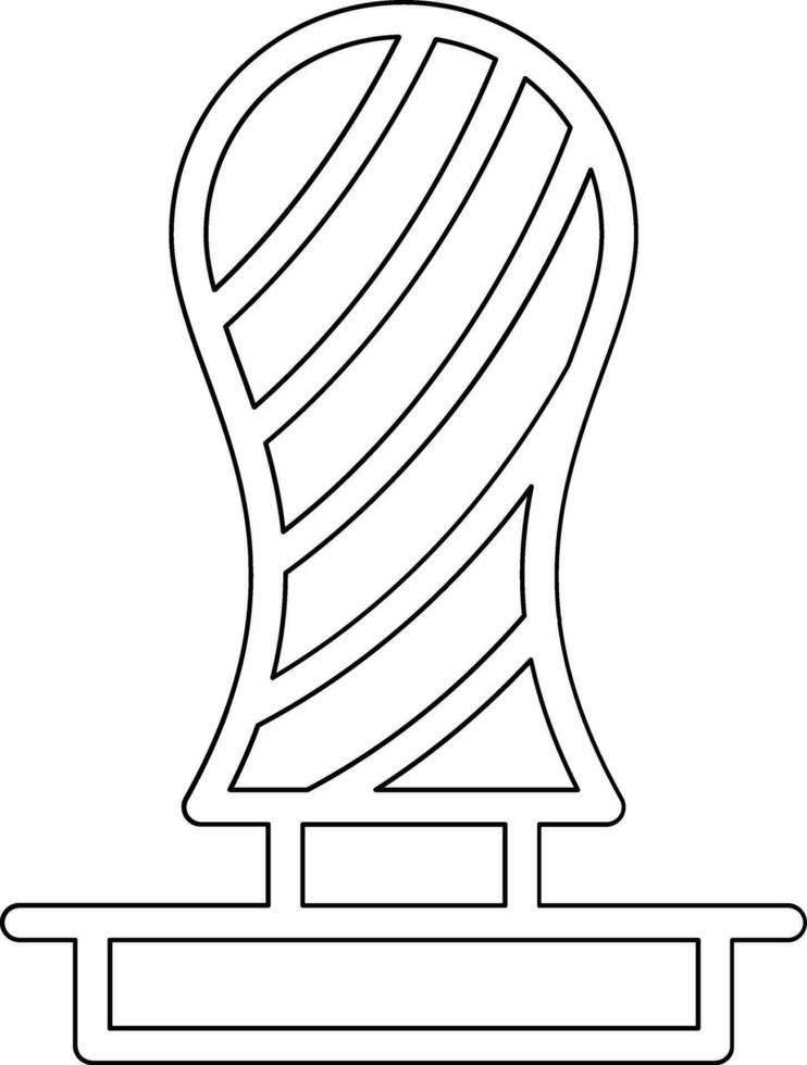 Coffee Tamper Vector Icon