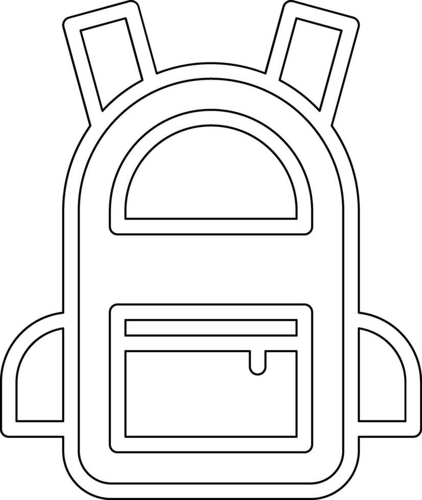 Backpack Vector Icon