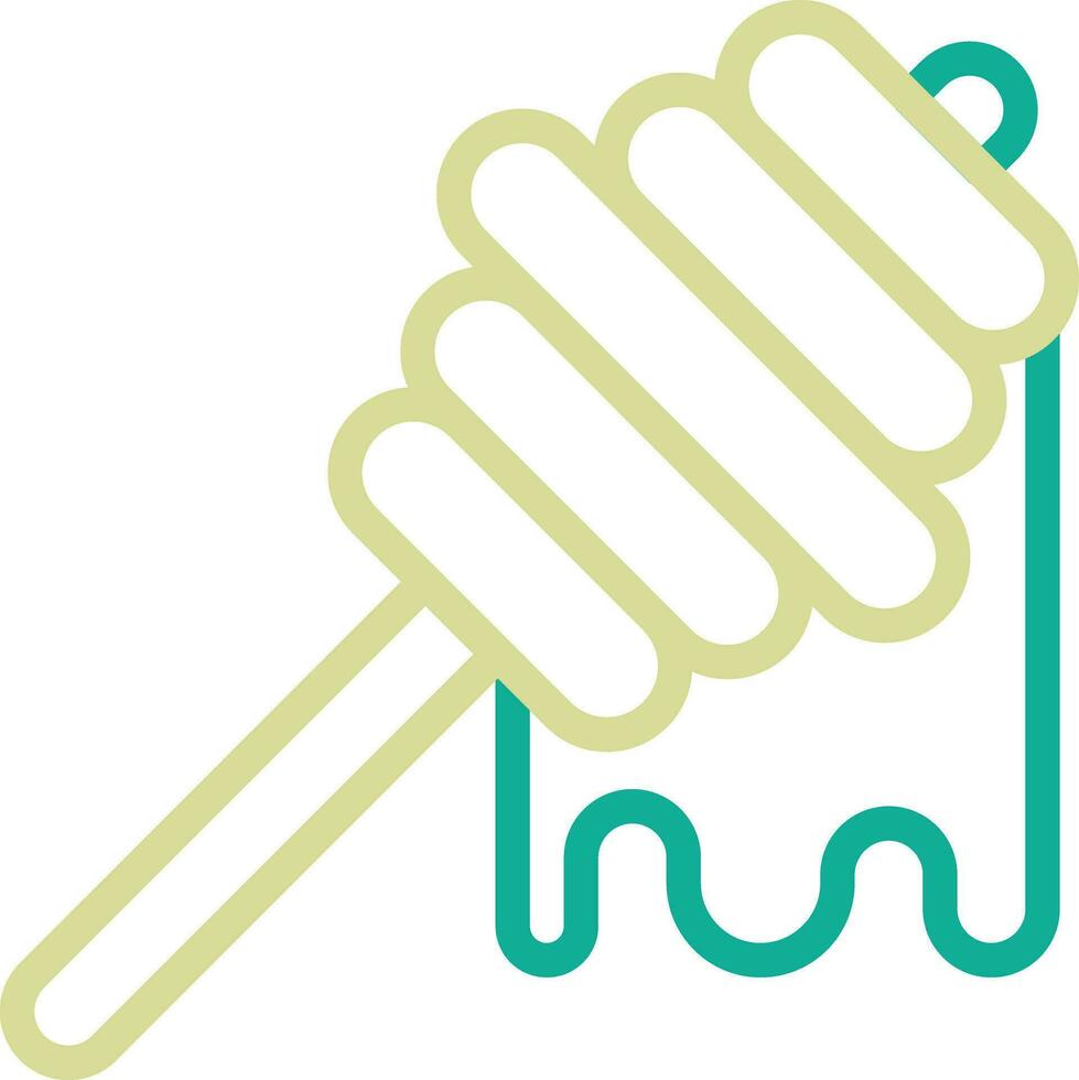Honey Dipper Vector Icon