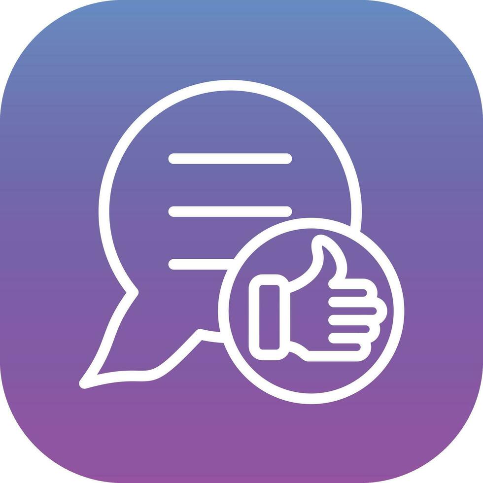 Feedback Vector Icon