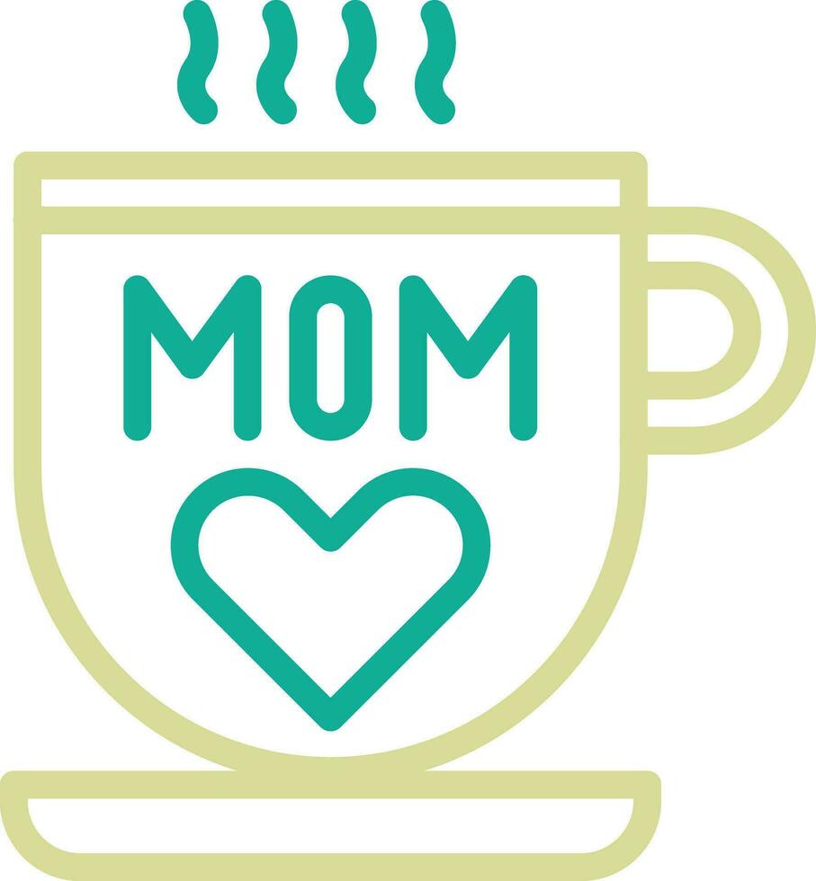 MOM Mug Vector Icon