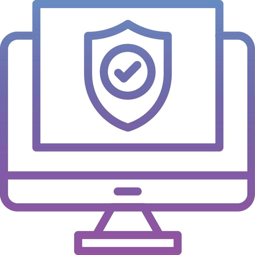 Security Monitors Vector Icon