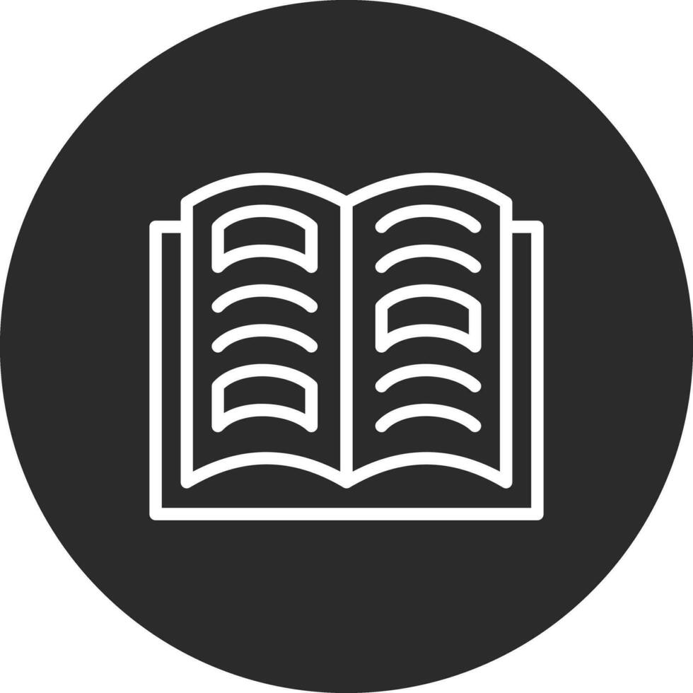 Open Book Vector Icon