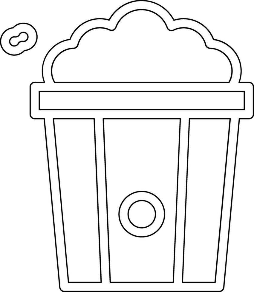 Popcorn Vector Icon